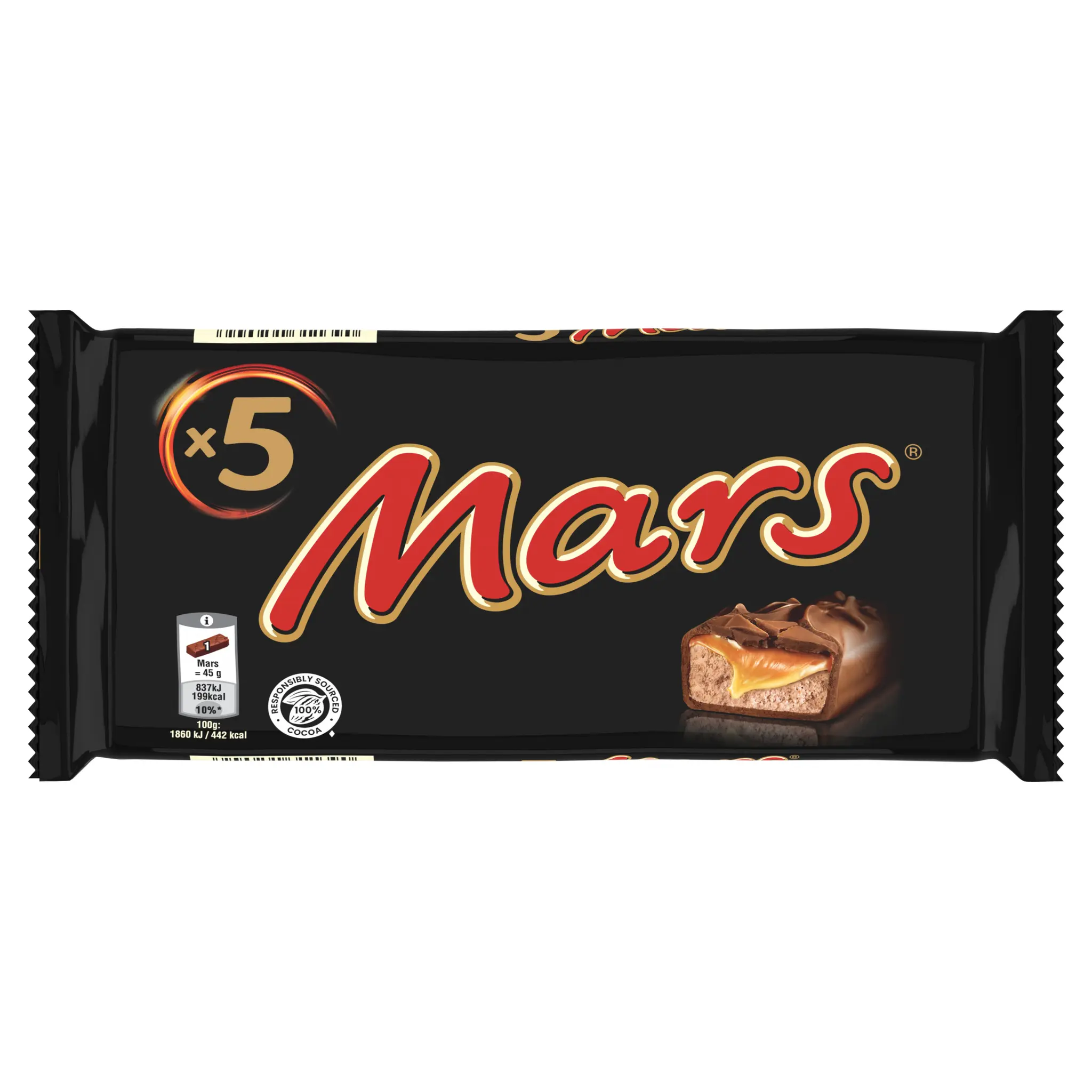 MARS Barres chocolatées au caramel