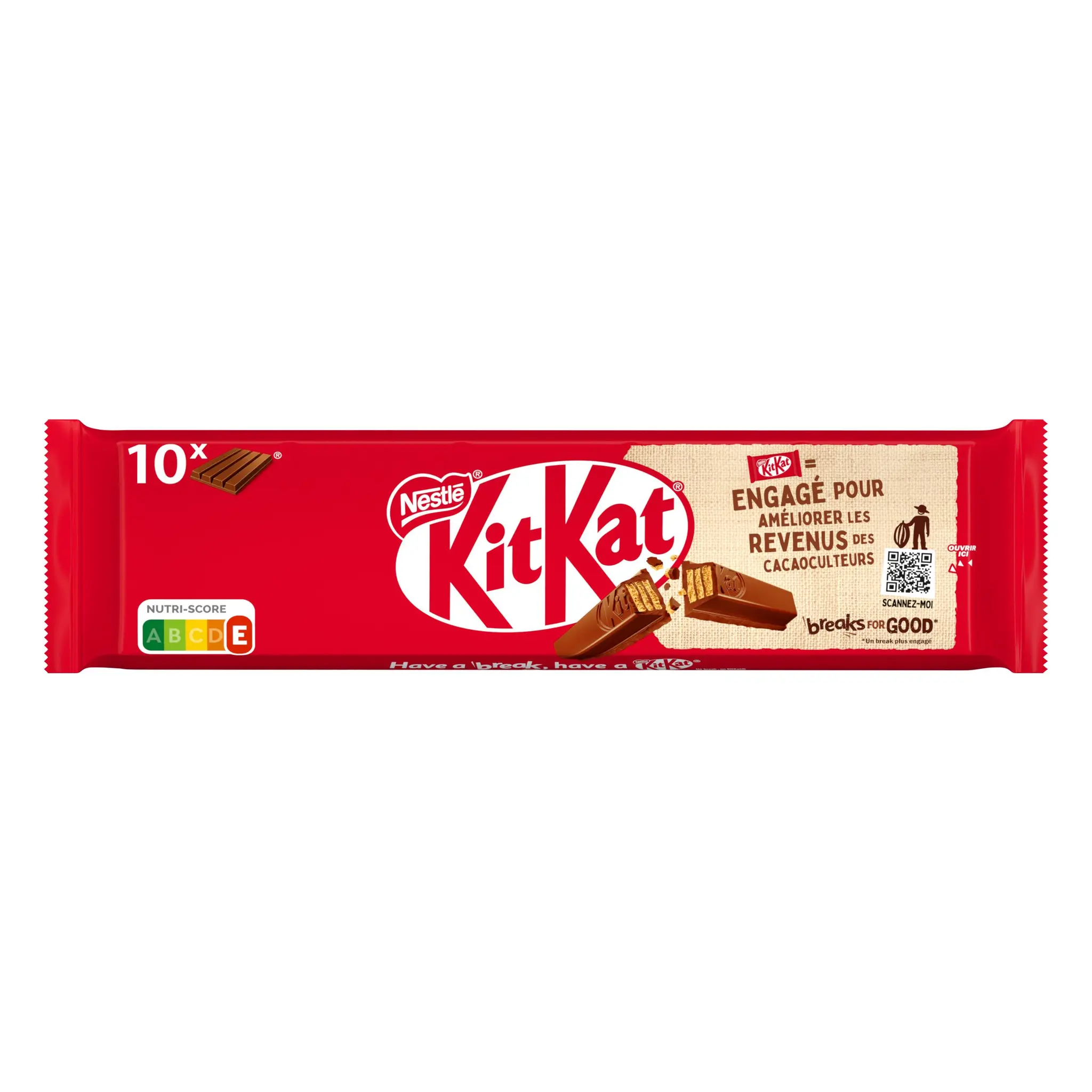 KITKAT Barres de chocolat au lait