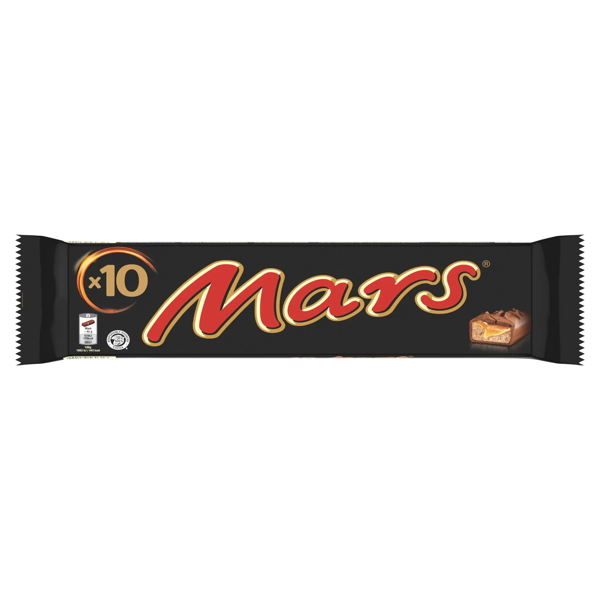 MARS Barres chocolatées au caramel