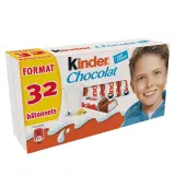 KINDER Barres chocolatées fourrées au lait