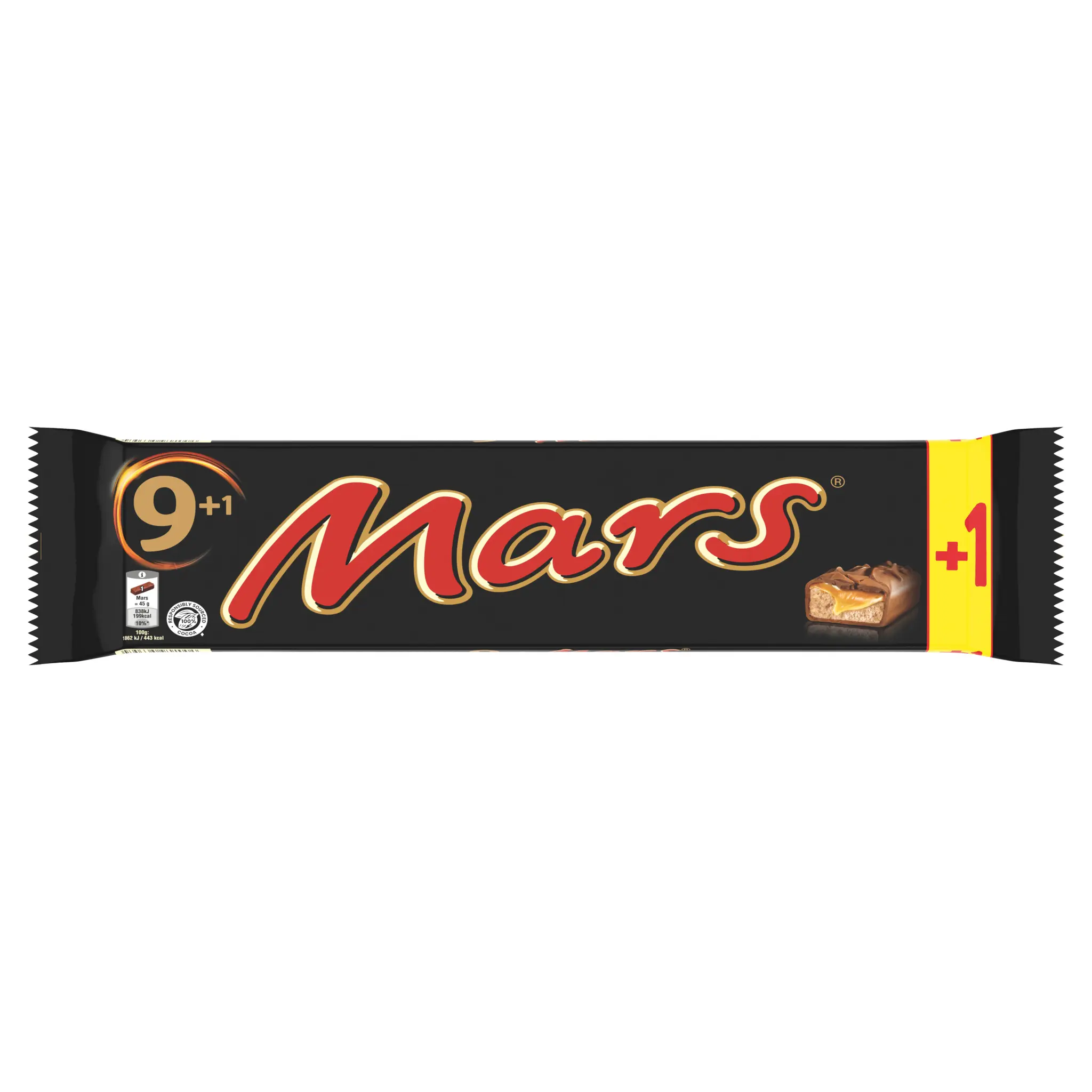MARS Barres chocolatées au caramel