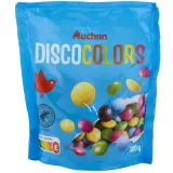 AUCHAN Billes de chocolat au lait dragéifiées