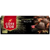 COTE D'OR Mignonnettes de chocolat noir intense