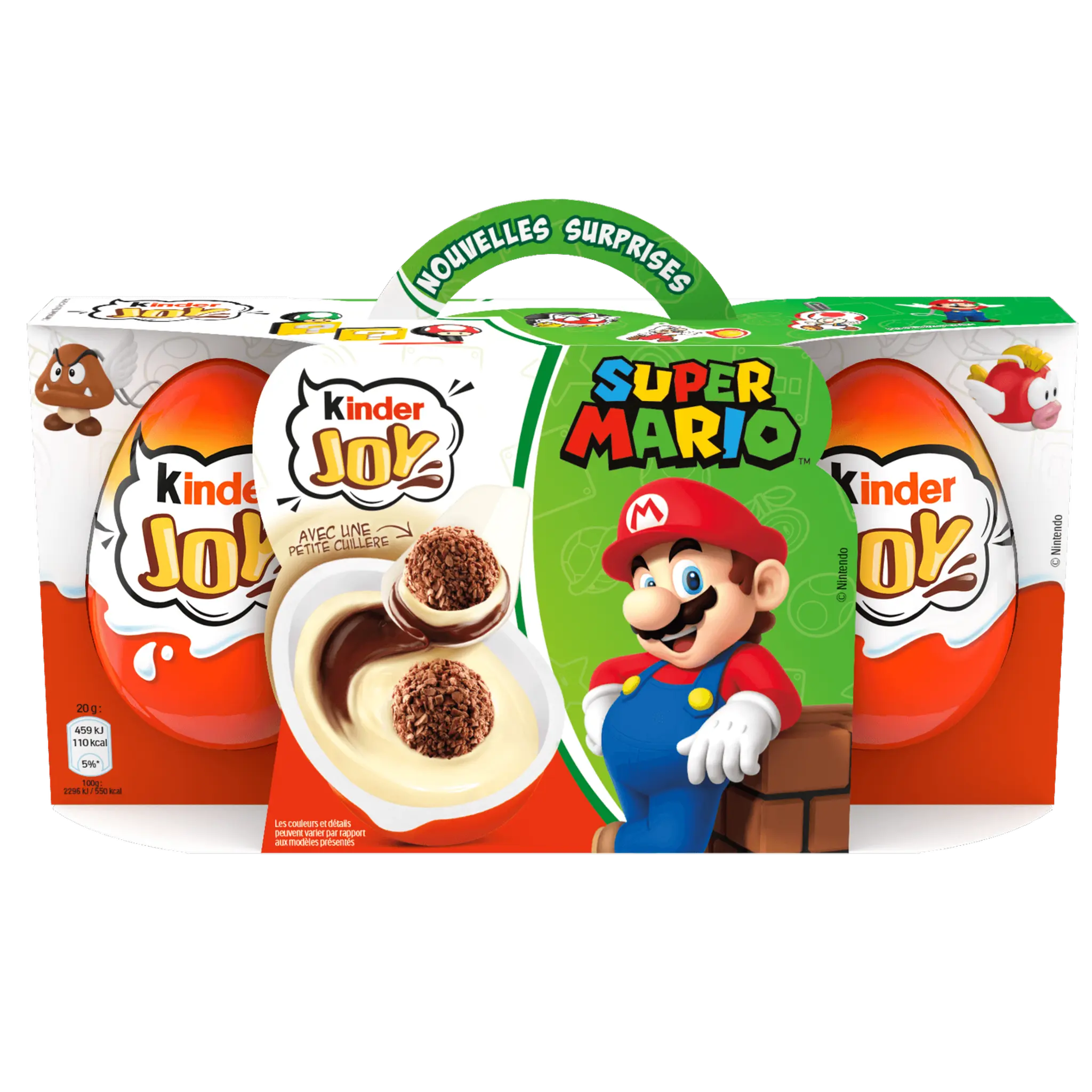 KINDER Joy œufs surprises enrobés de chocolat au lait
