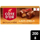 COTE D'OR Bouchées au chocolat au lait, noisettes et amandes