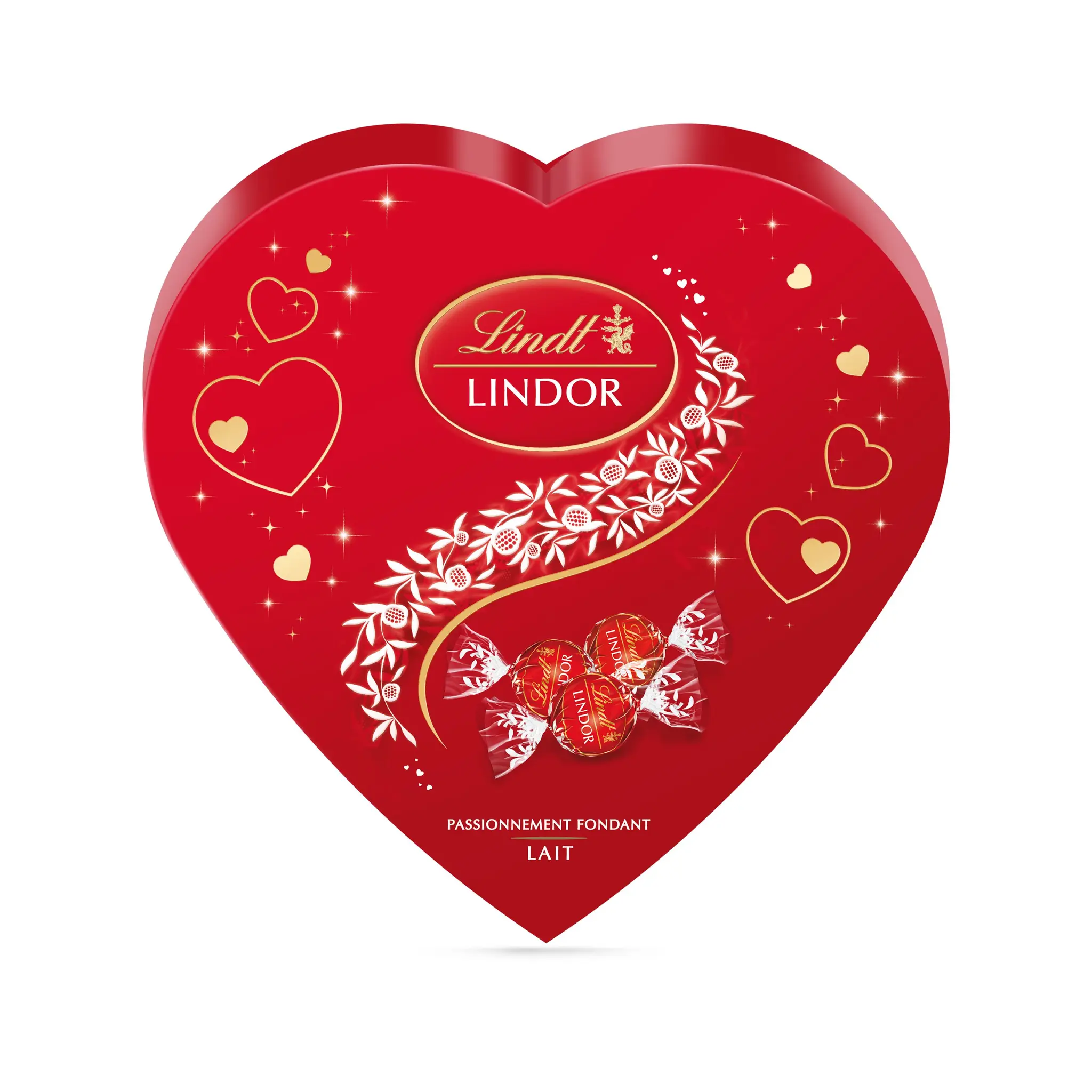 LINDT Boite bouchées de chocolat au lait fourré d'un suprême fondant