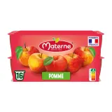MATERNE Coupelles de compote de pomme nature