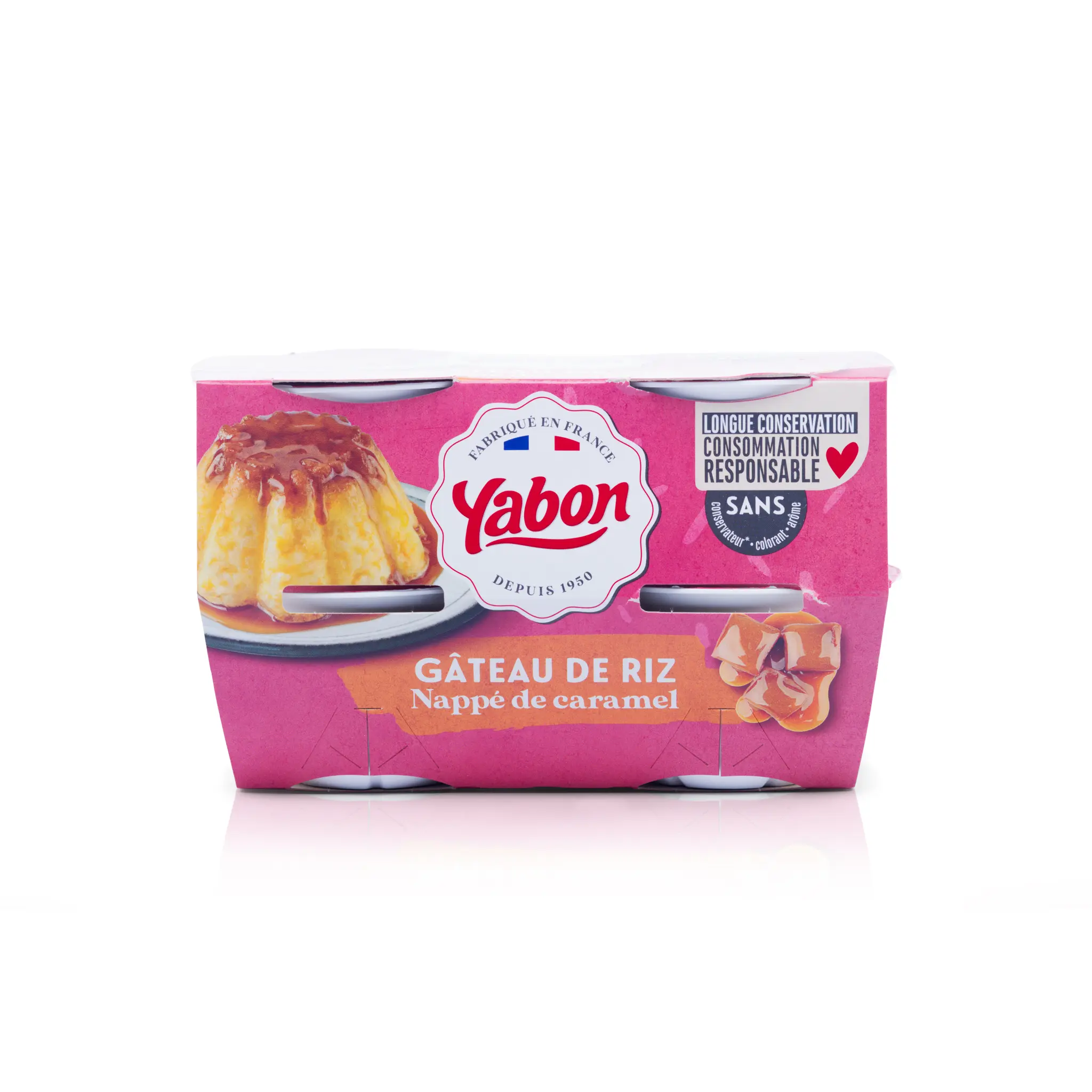 YABON Mon gâteau de riz nappé de caramel