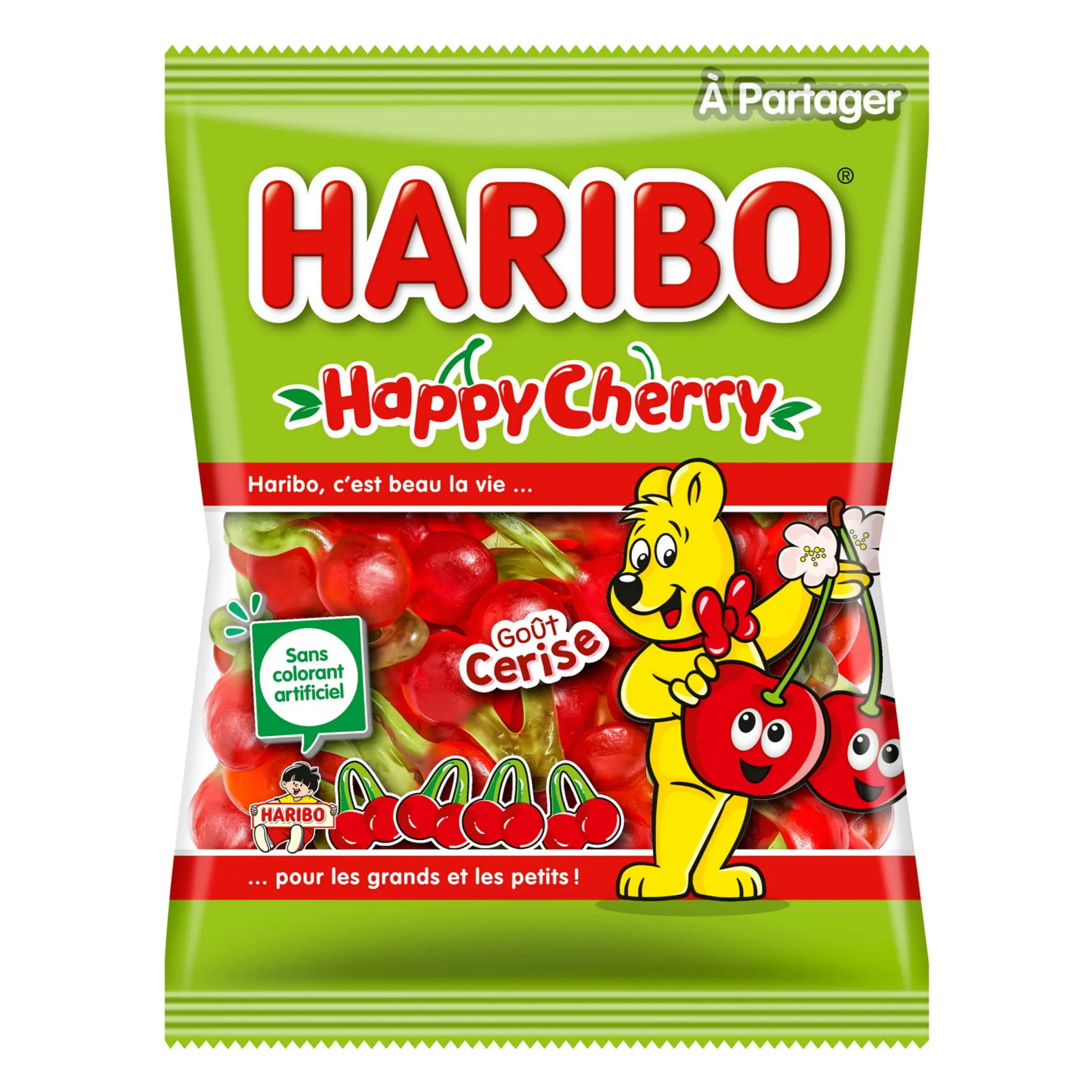 HARIBO Happy cherry bonbons gélifiés cerises
