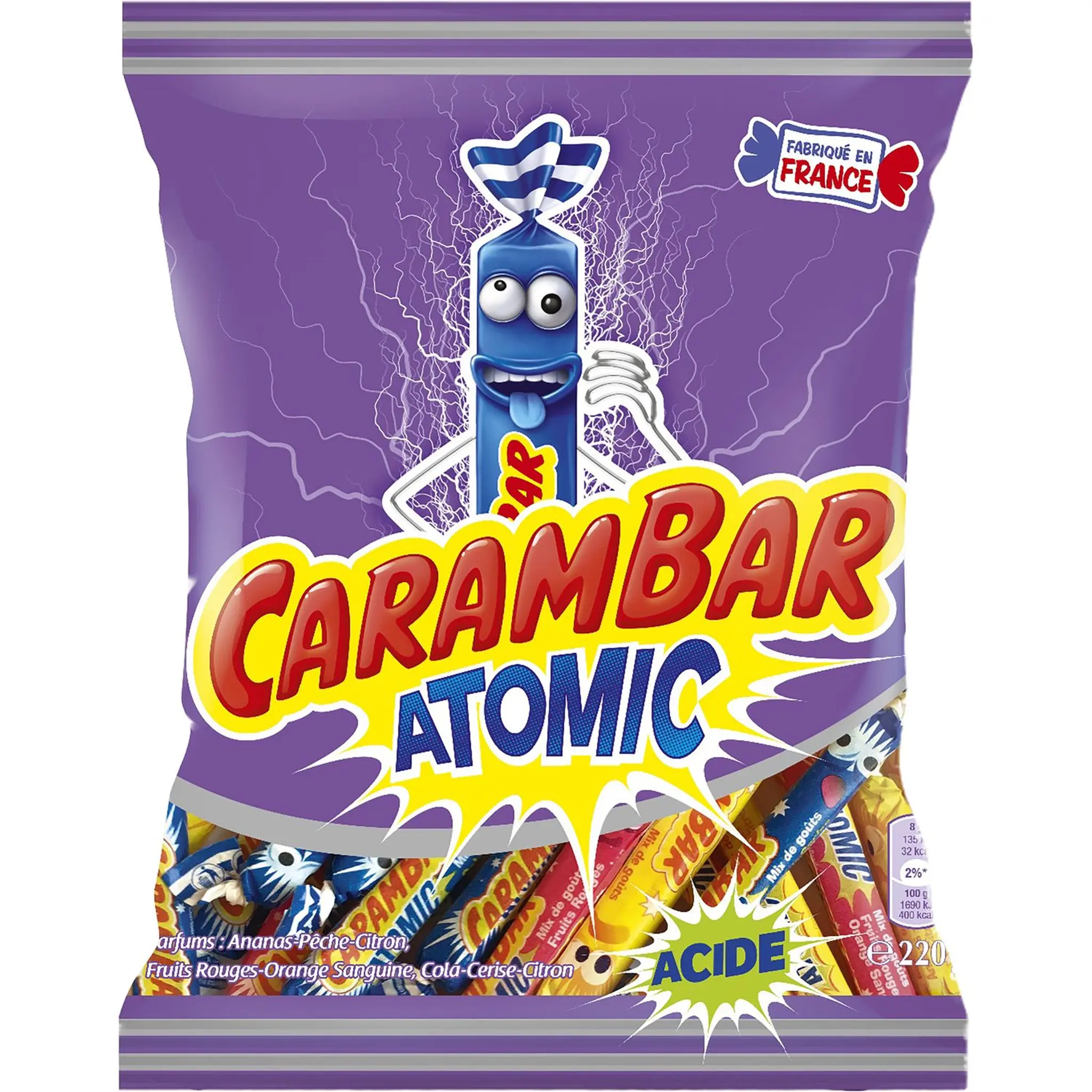 CARAMBAR Atomic Bonbons acides