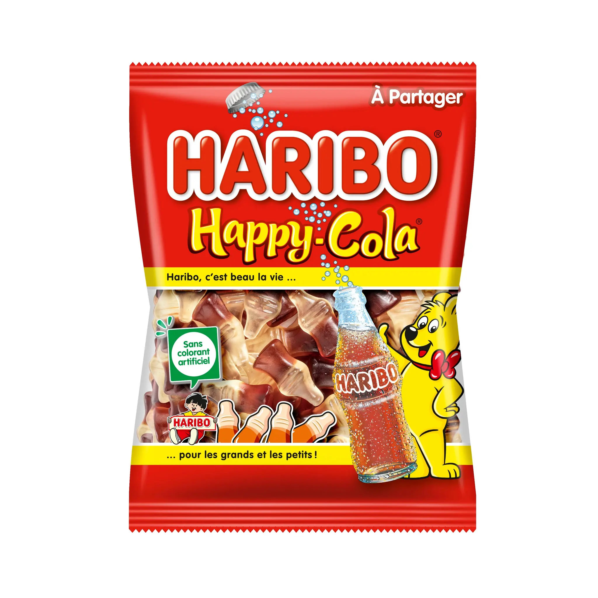 HARIBO Happy cola bonbons gélifié goût cola