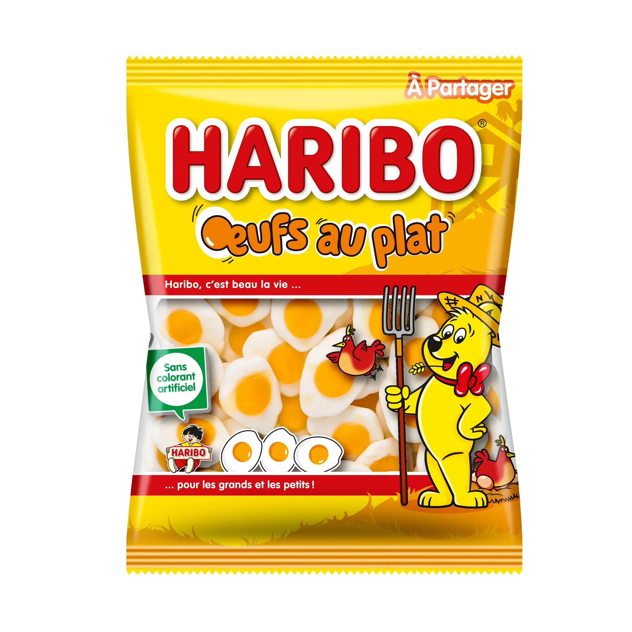 HARIBO Bonbons œufs au plat