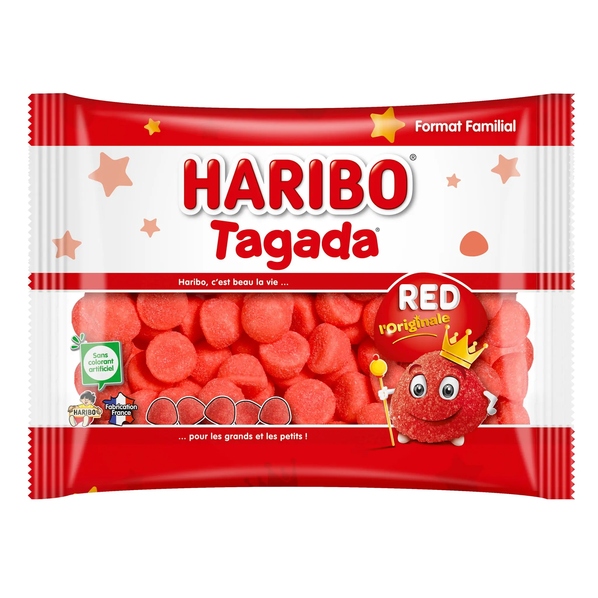 HARIBO Bonbons Tagada red l'original