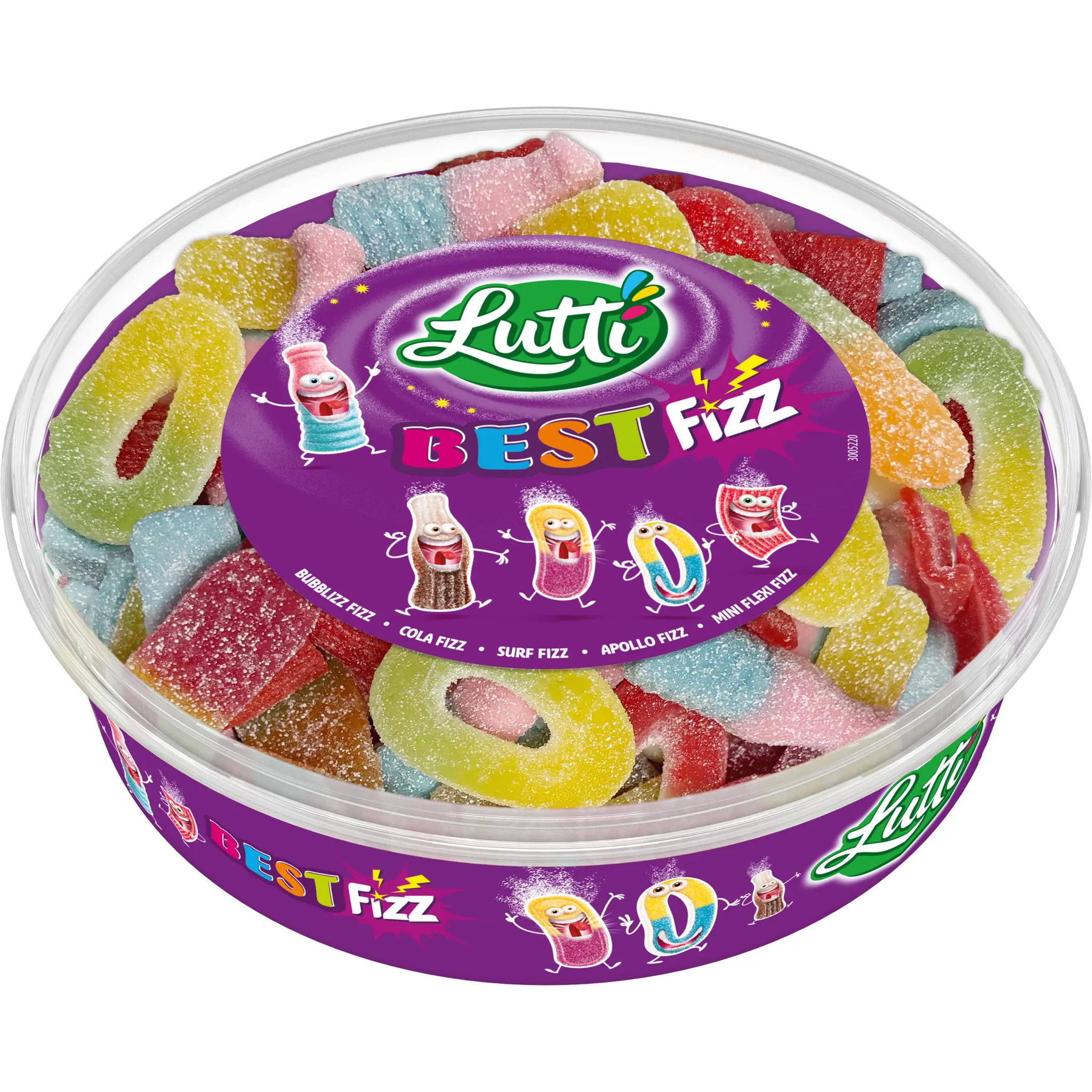 LUTTI Bestfizz Bonbons piquants