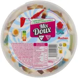 AUCHAN Maxi mix de bonbons gélifiées
