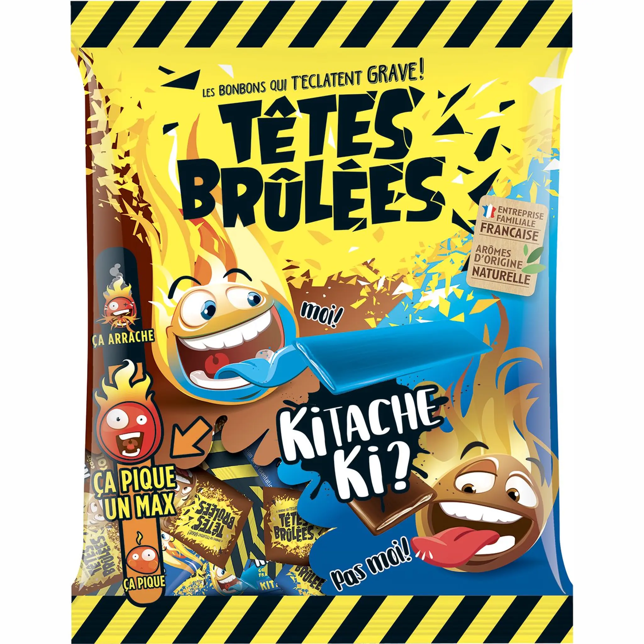 TÊTES BRÛLÉES Bonbons piquants
