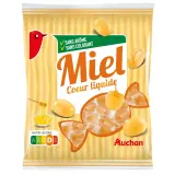 AUCHAN Bonbons fourrés au miel