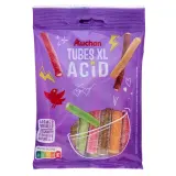 AUCHAN Bonbons gélifiés acidifiés aromatisées