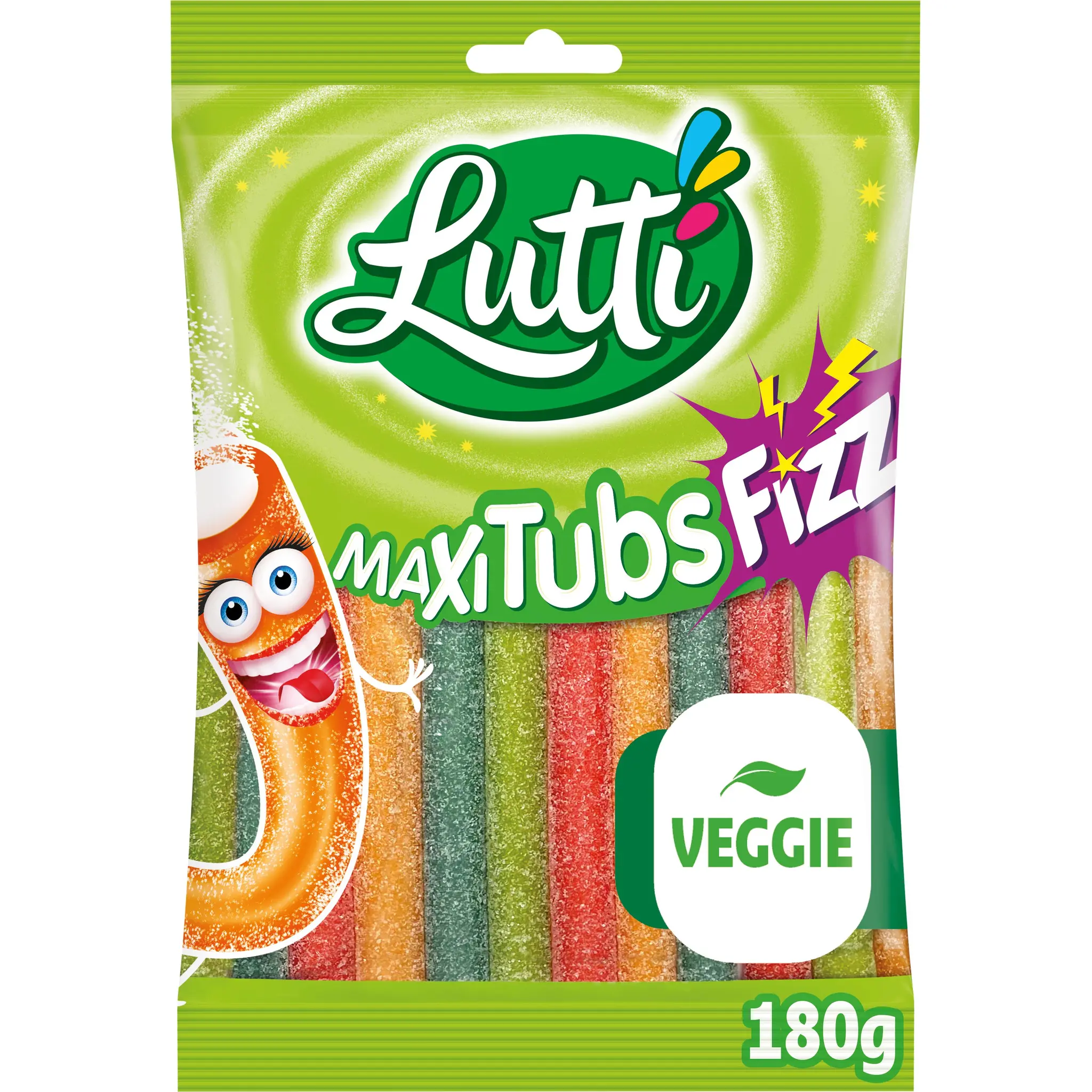 LUTTI Fili-tubs XL Bonbon acidulés