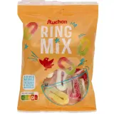 AUCHAN Ring mix bonbons sans colorants artificiels