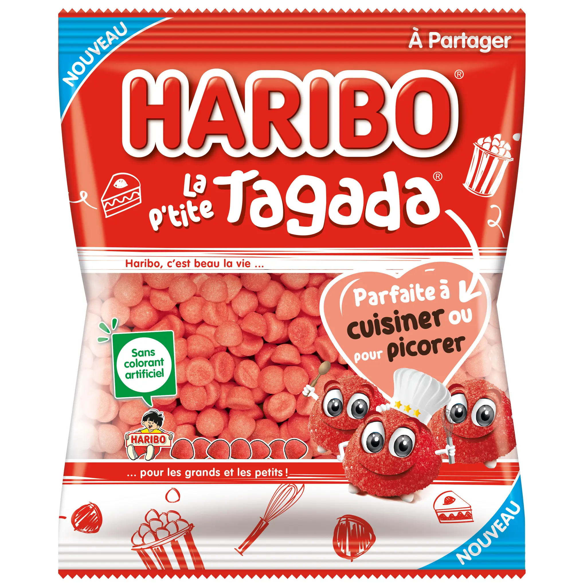HARIBO Bonbons la p'tite tagada
