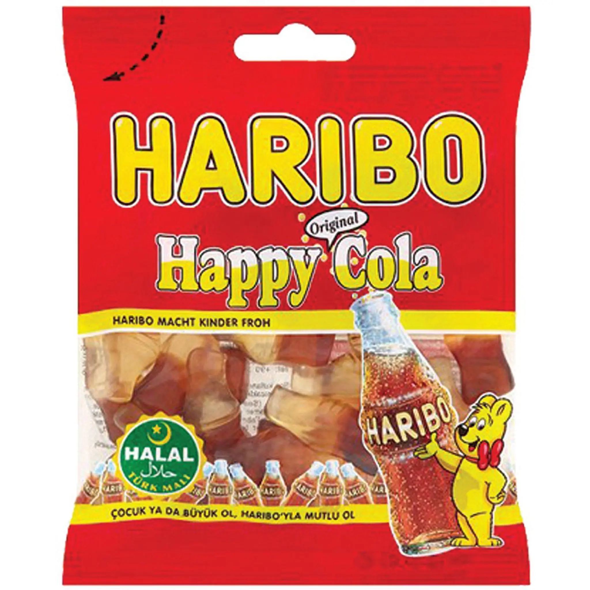 HARIBO Bonbons gélifiés Happy Cola halal