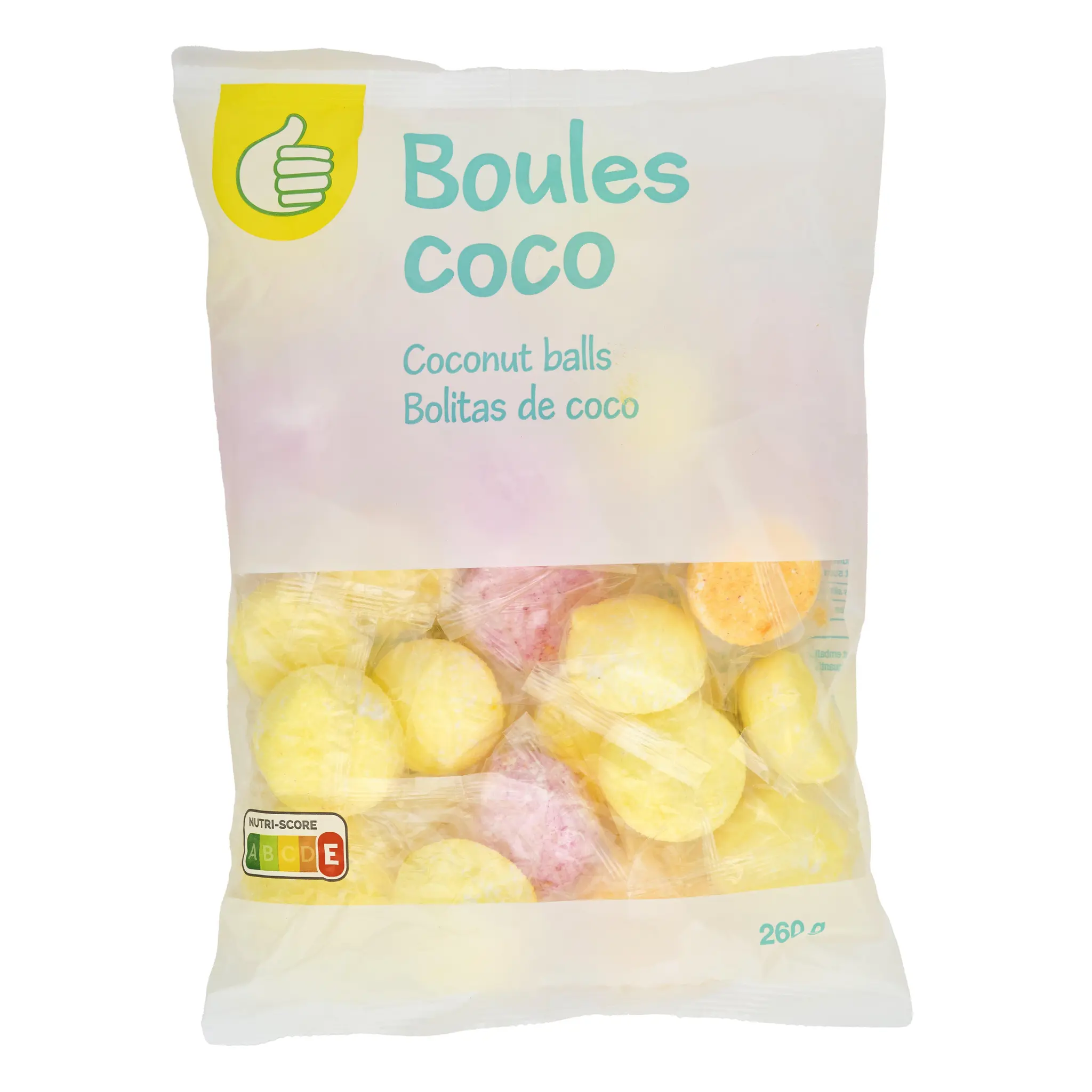 POUCE Bonbons boules coco