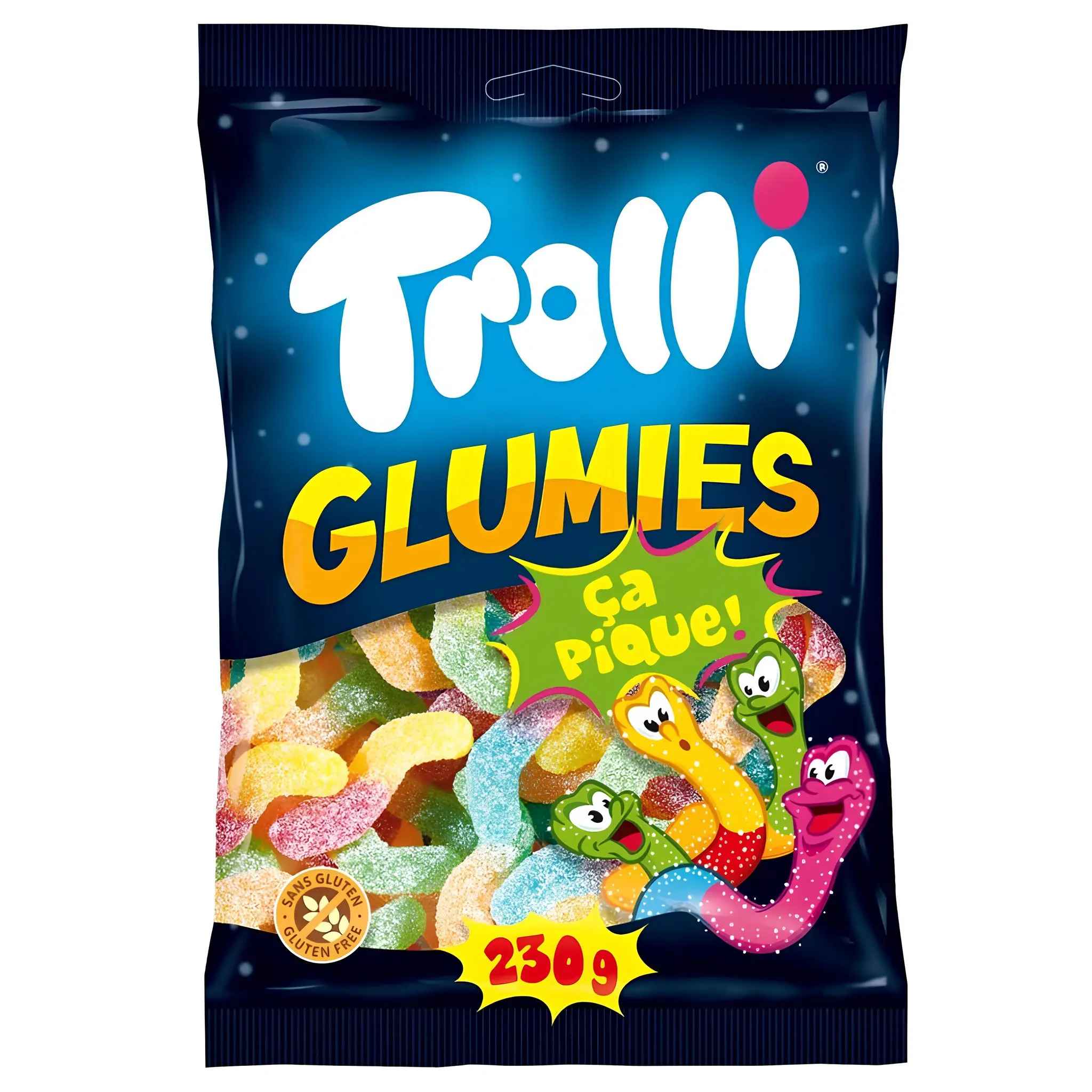 TROLLI Bonbons Glumies qui pique sans gluten