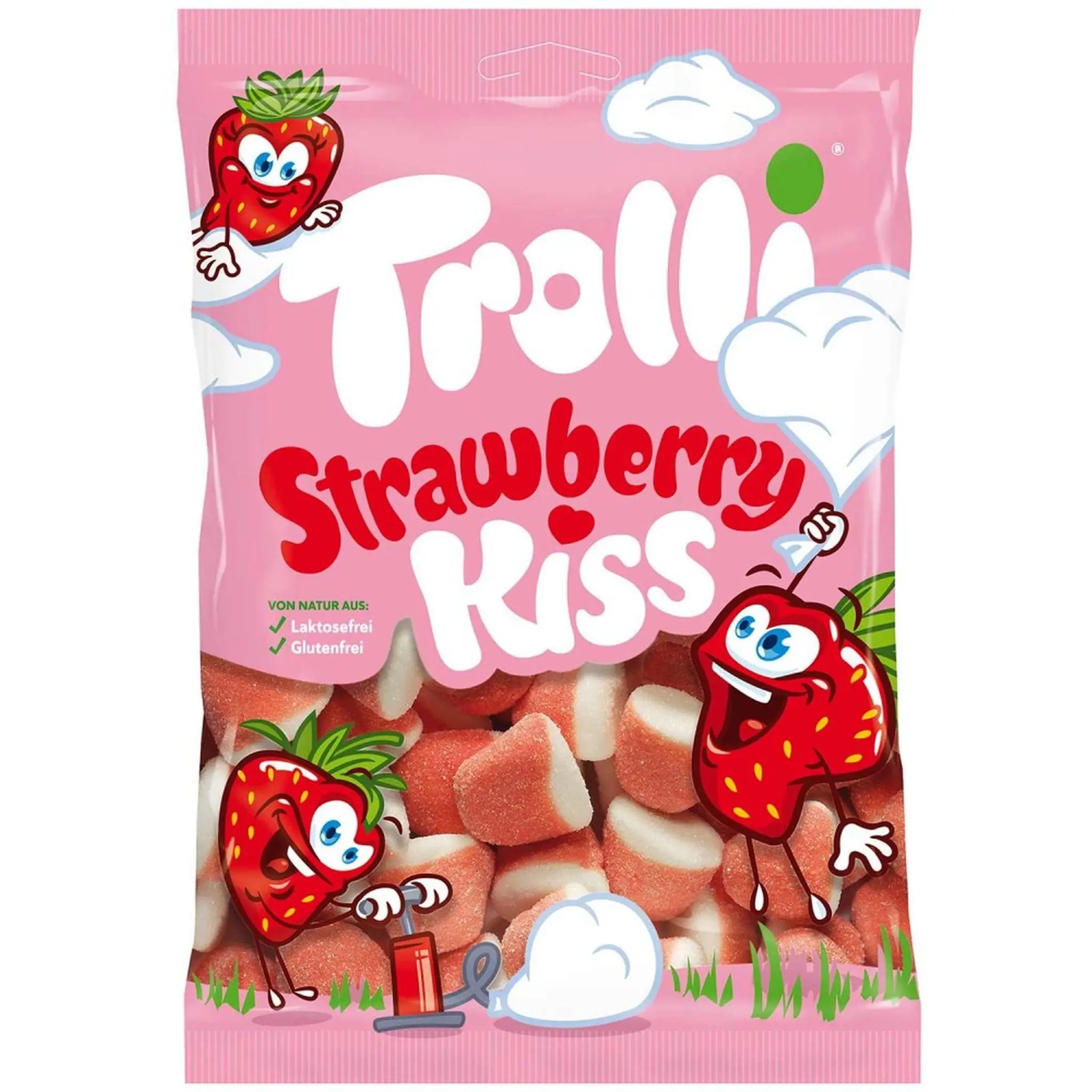 TROLLI Bonbons gélifiés Strawberry Kiss