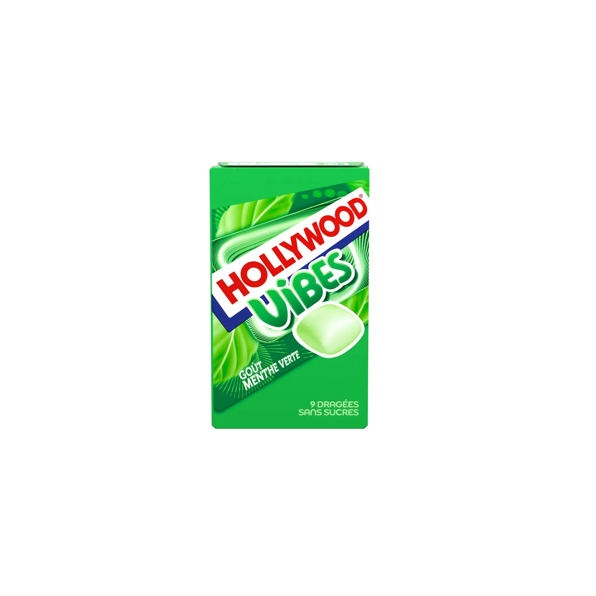 HOLLYWOOD Chewing-gums goût menthe verte