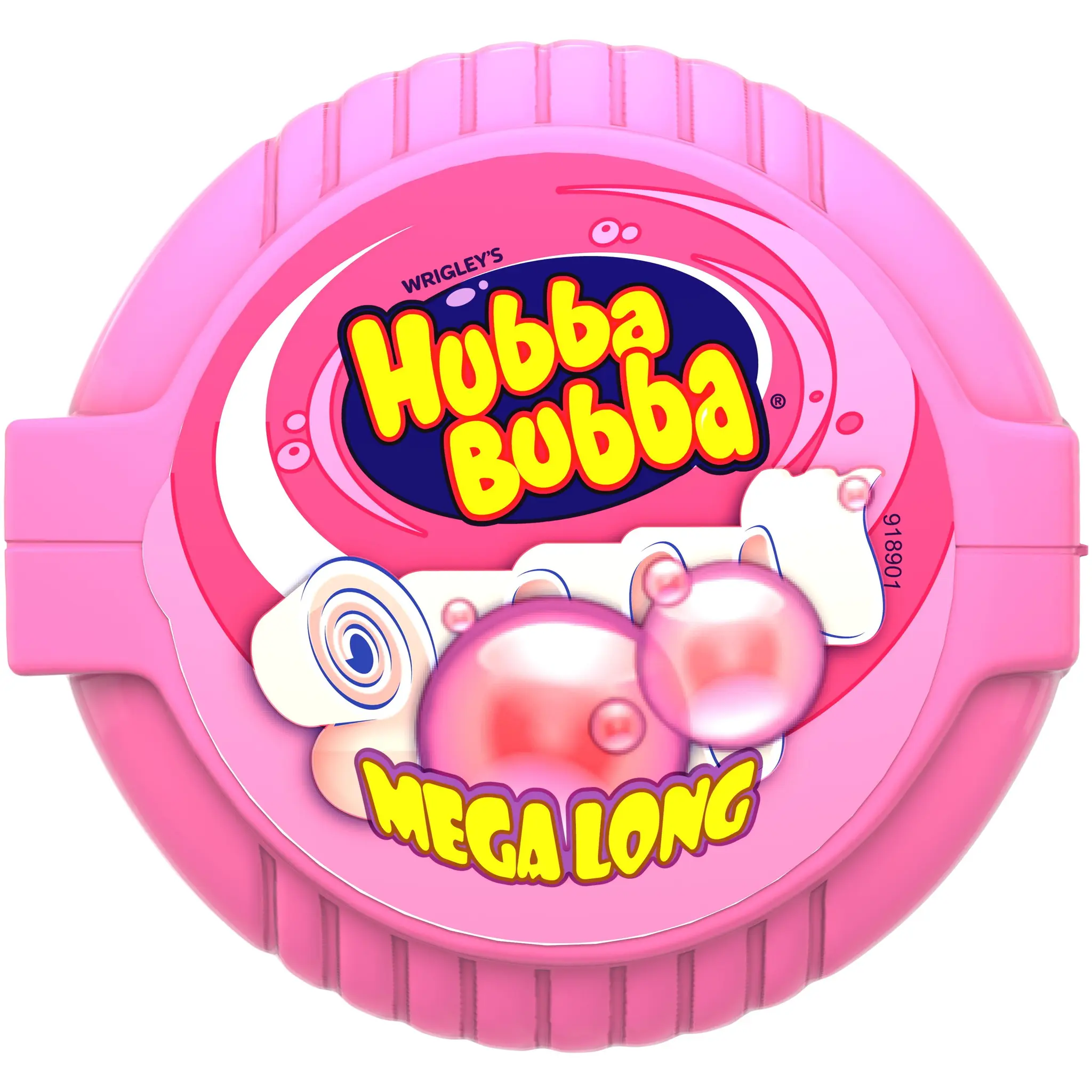 HUBBA BUBBA Chewing-gums rouleau mega long
