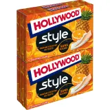 HOLLYWOOD Chewing-gums cocktail de fruits sans sucres