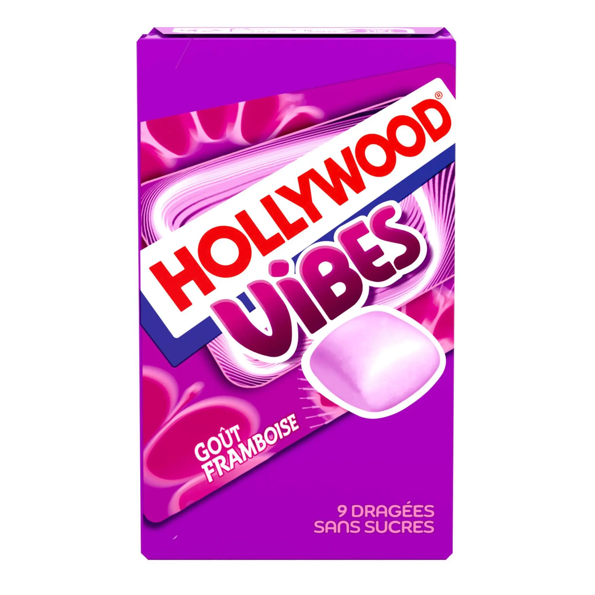 HOLLYWOOD Chewing-gum goût framboise