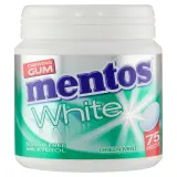 MENTOS White Chewing-gum menthe verte sans sucres