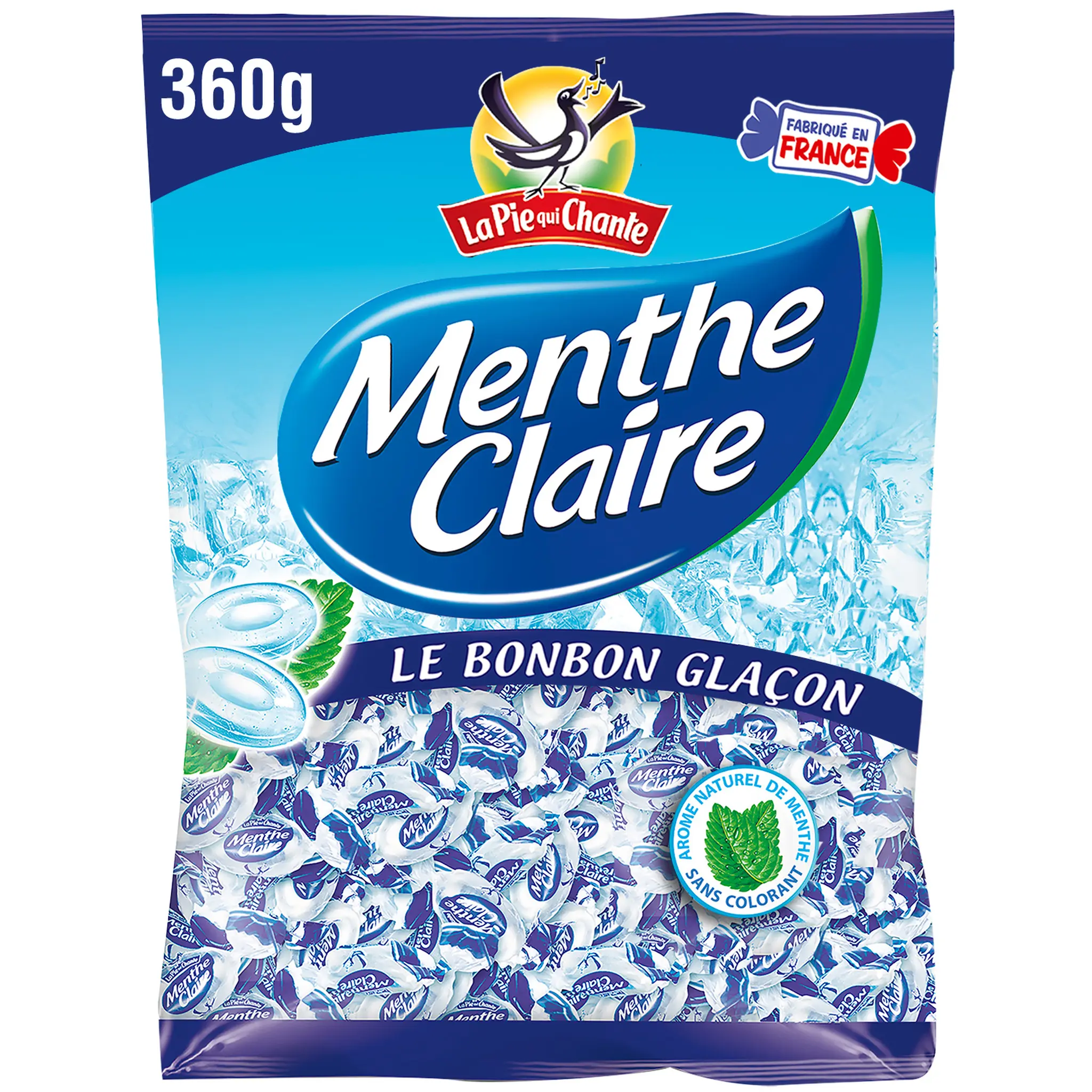 LA PIE QUI CHANTE Bonbons à la menthe claire