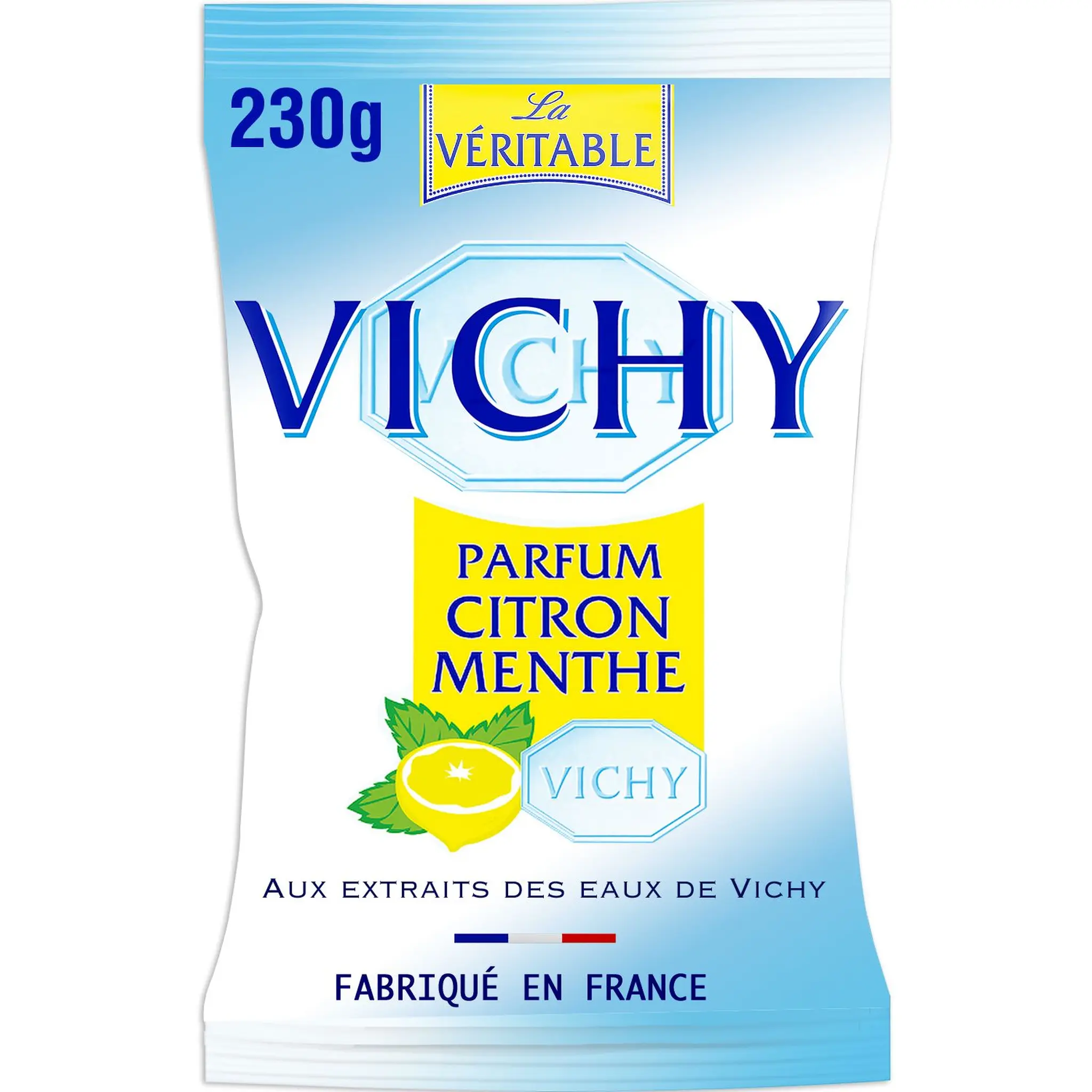 VICHY Pastilles citron menthe