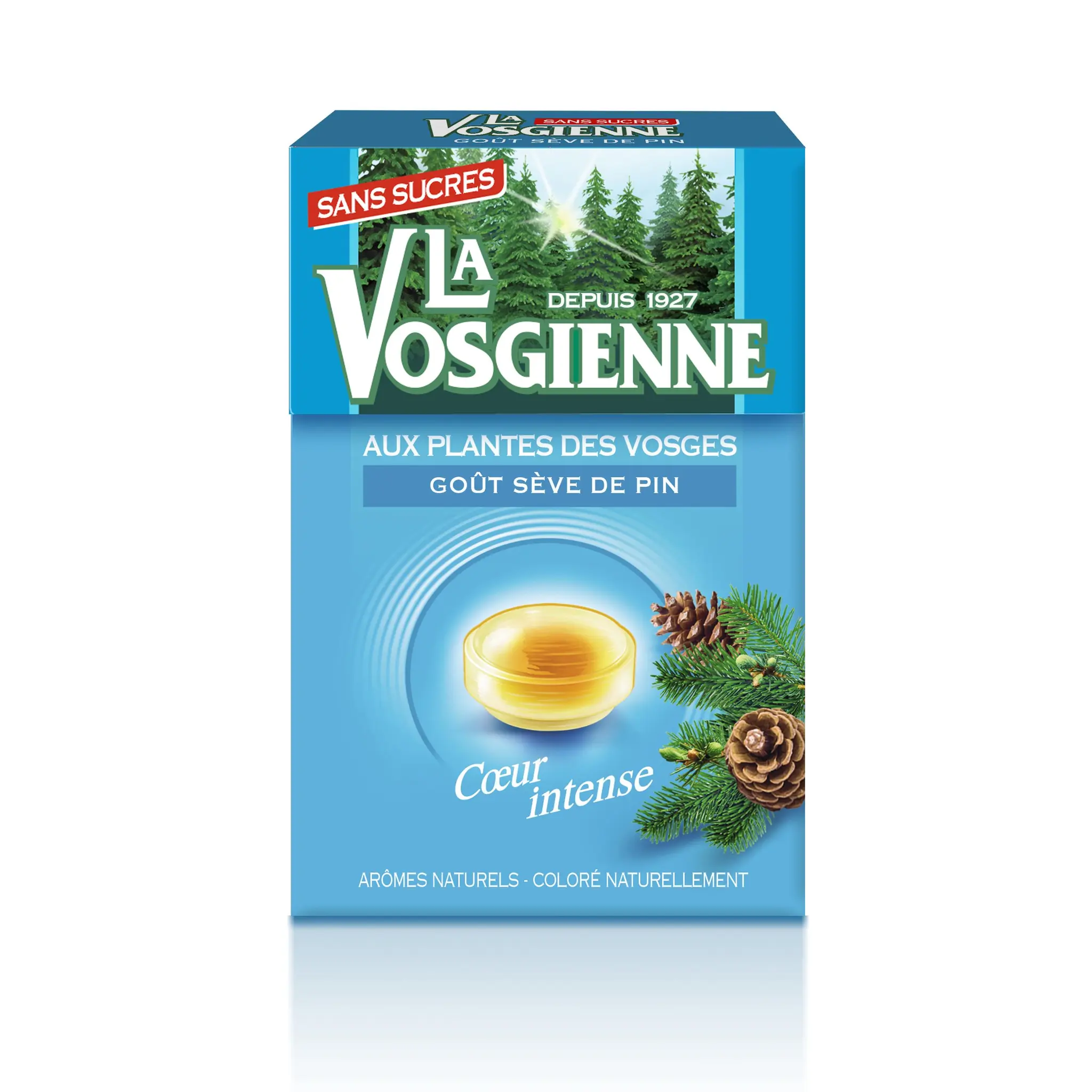 LA VOSGIENNE Bonbons goût sève de pin sans sucres