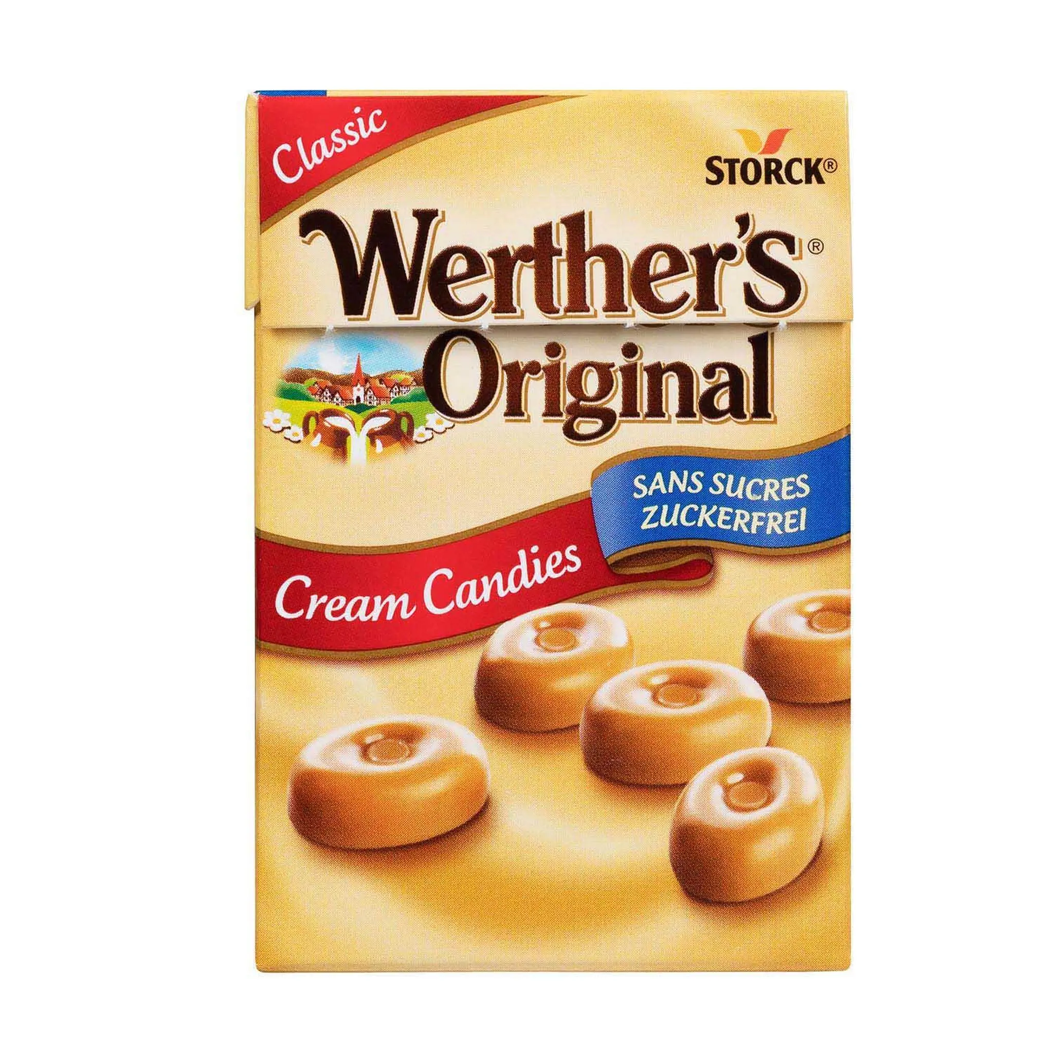 WERTHER'S Classique bonbons à la crème sans sucres