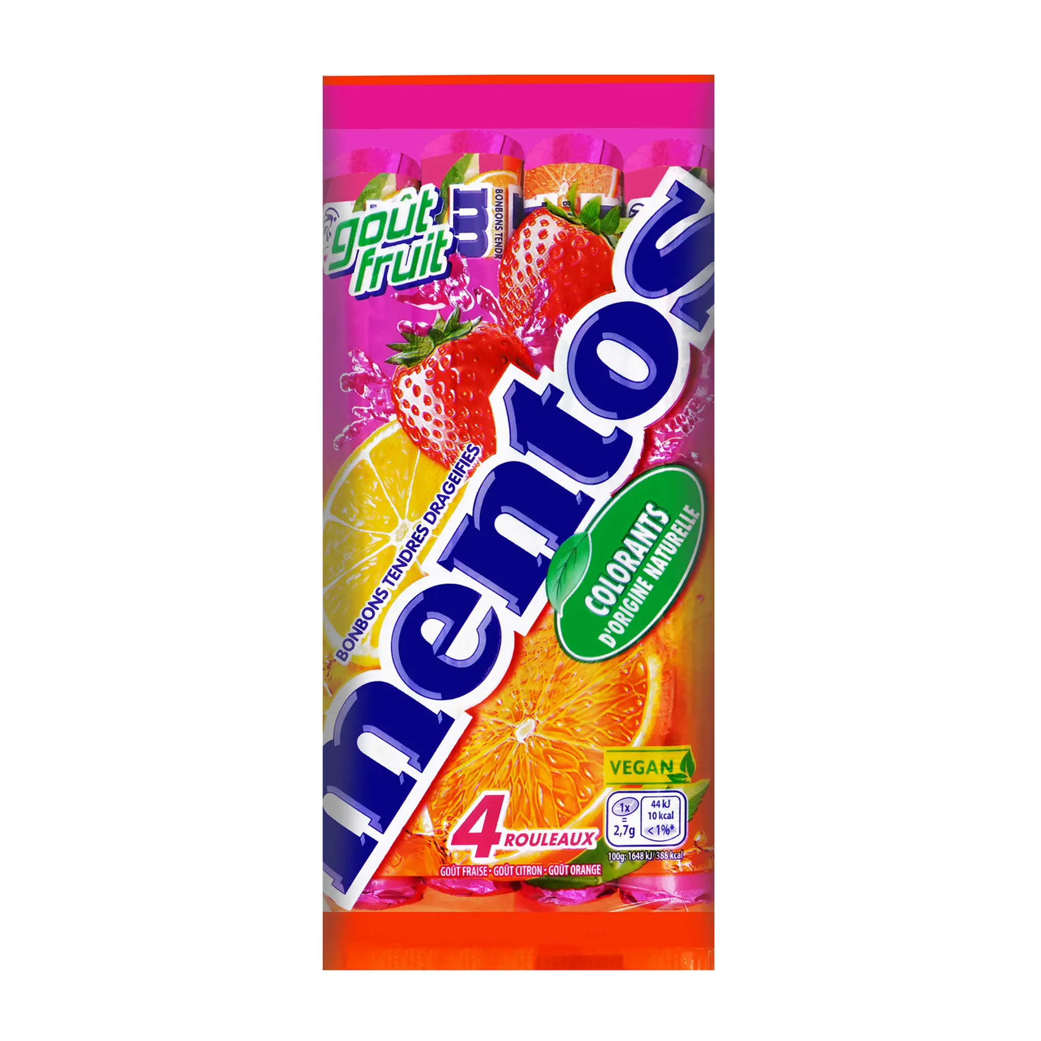MENTOS Bonbons aux fruits