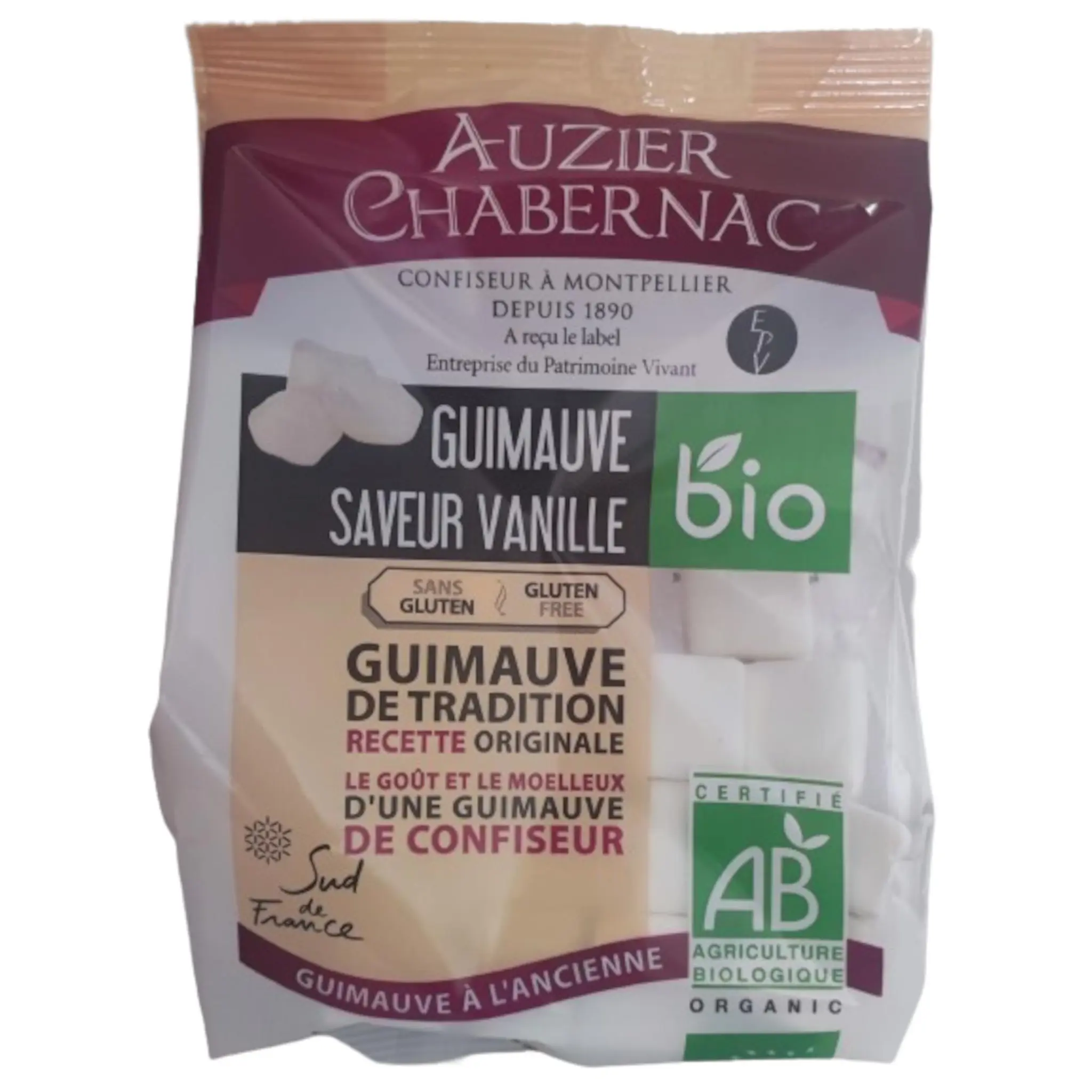 AUZIER CHABERNAC Sachet de guimauve vanille
