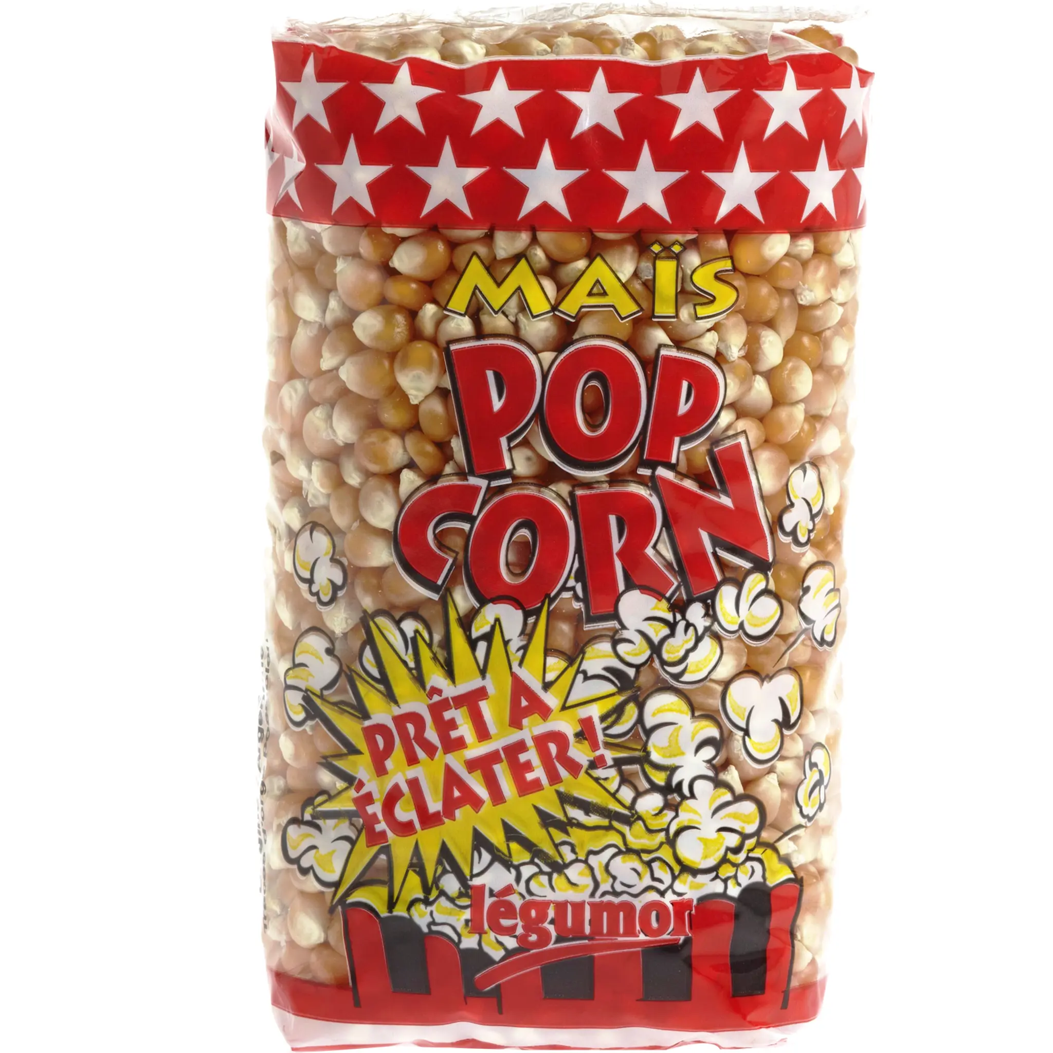 LEGUMOR Pop corn au maïs prêt à éclater