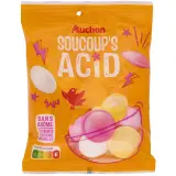 AUCHAN Bonbons soucoup's acid