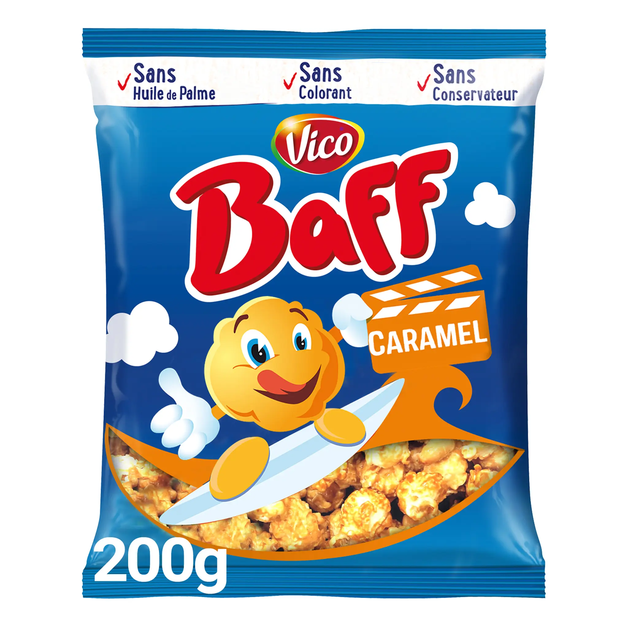 BAFF Pop corn l'Original au caramel