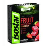ISOSTAR Pâte de fruits Boost Energy avec caféine saveur fraise