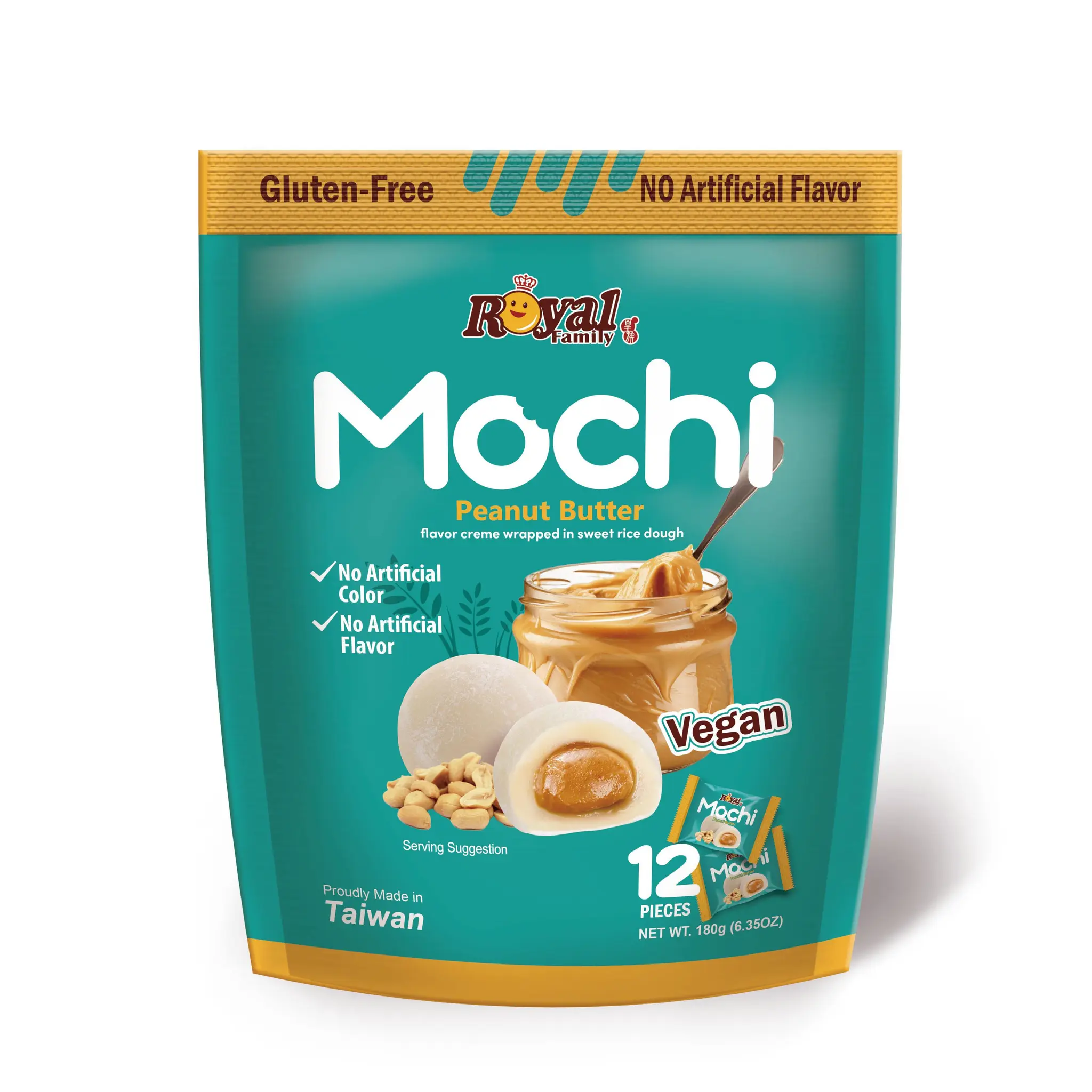 ROYAL FAMILY Mochi beurre de cacahuète