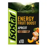 ISOSTAR Pâte de fruits Energy Boost saveur abricot avec caféine