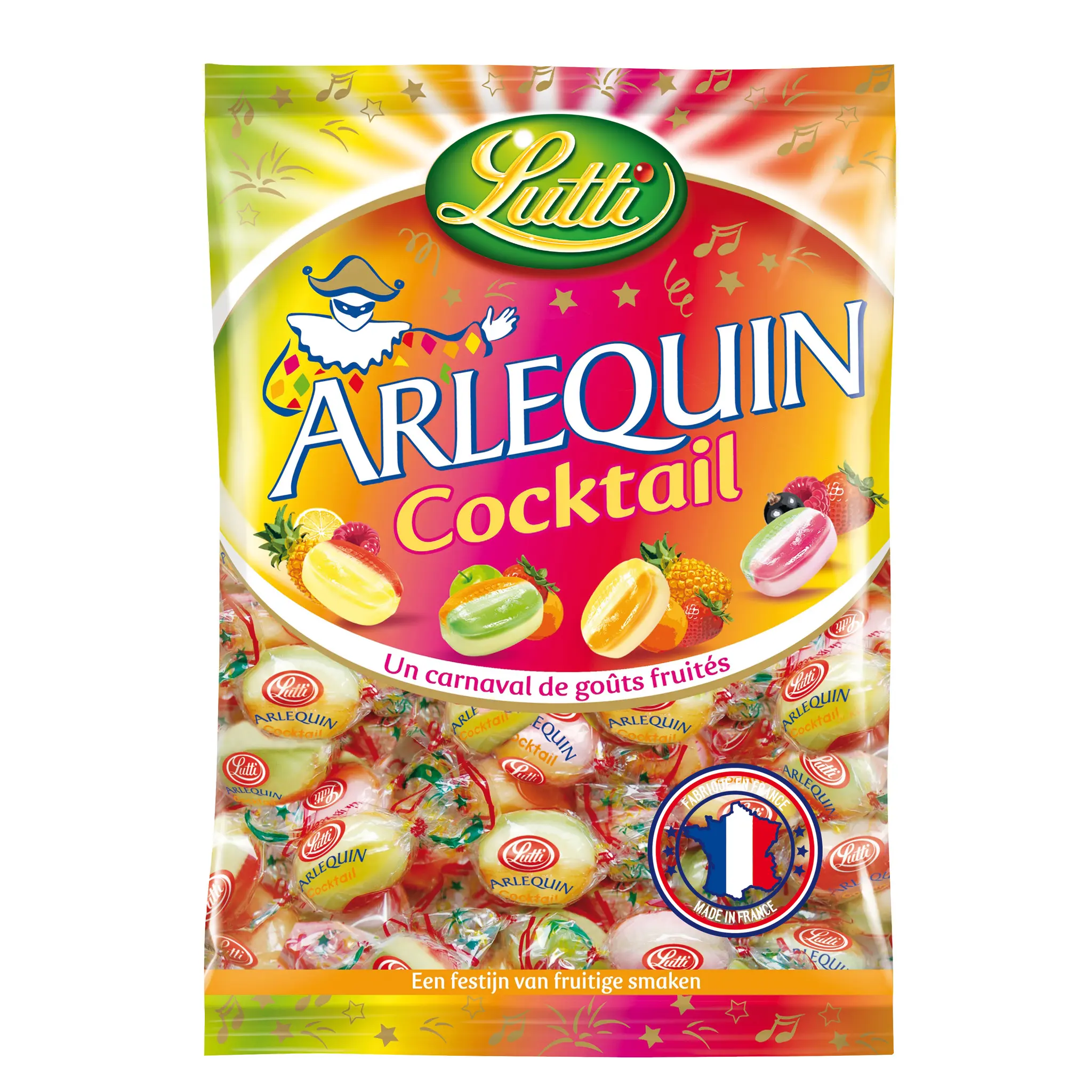 ARLEQUIN Cocktail bonbons acidulés
