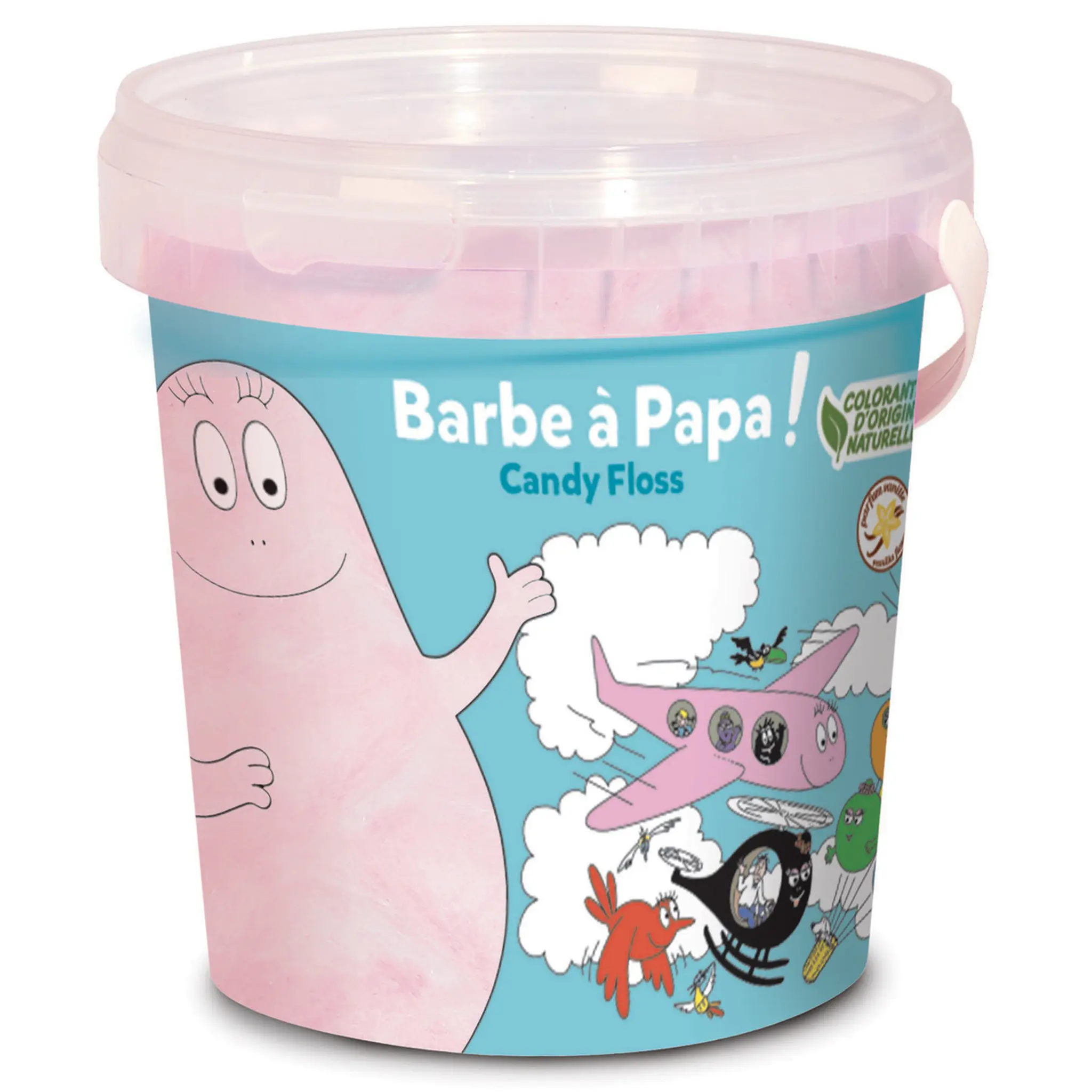 FIZZY Barbe à papa parfum vanille en pot