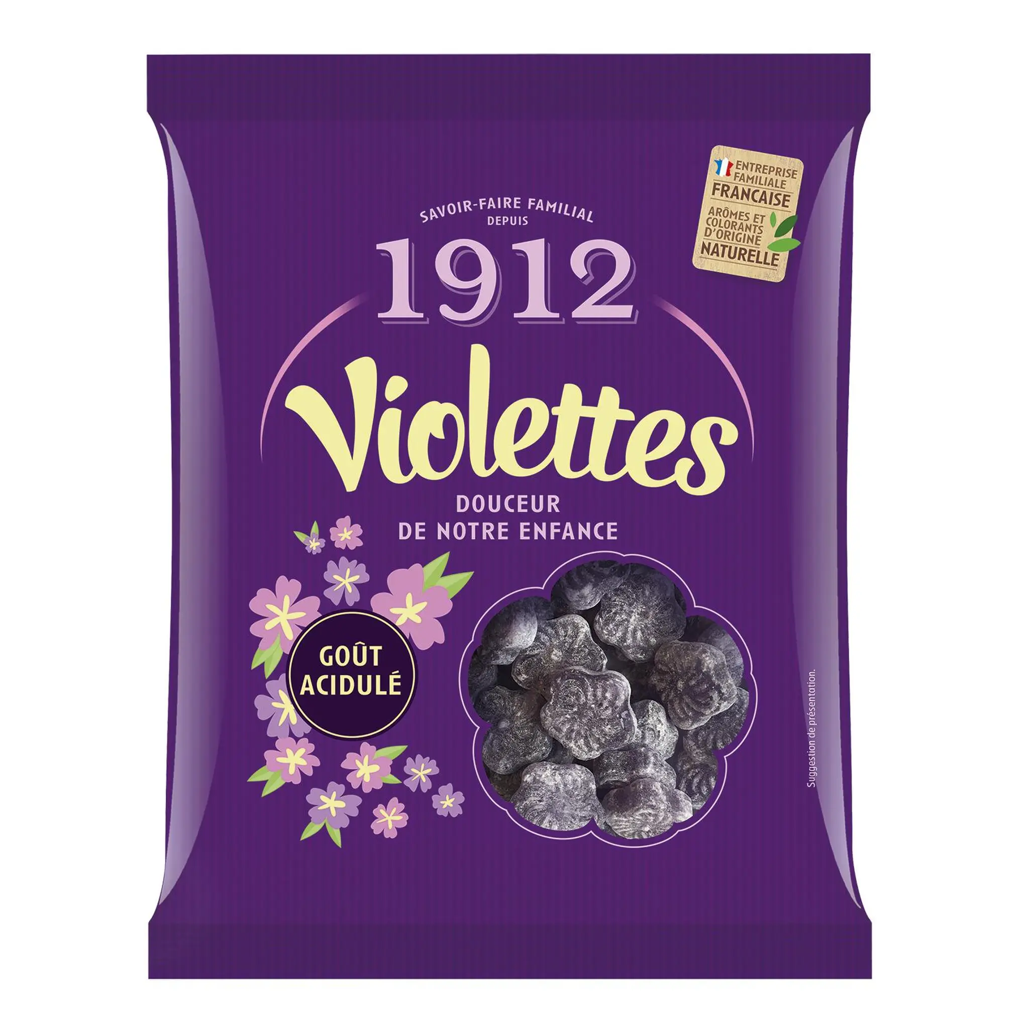 VERQUIN Bonbon Violettes douceur de notre enfance