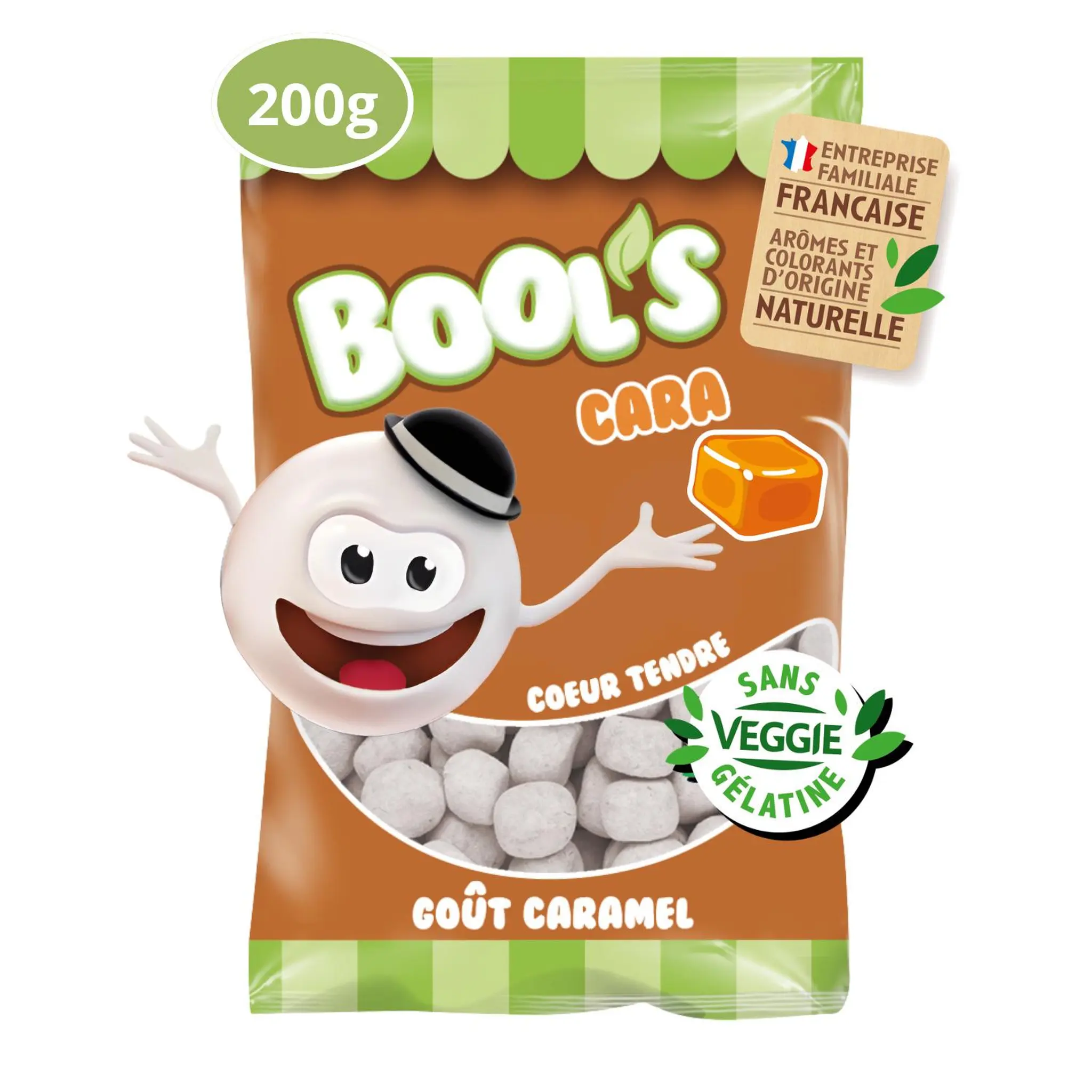 VERQUIN Kara'bool bonbons tendres goût caramel